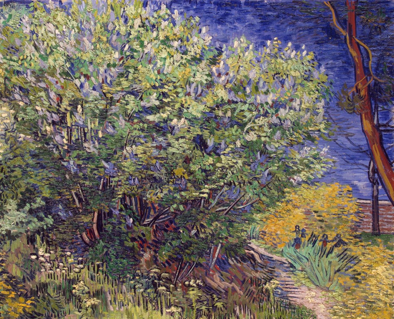 Vincent van Gogh, Lilac Bush (1889)